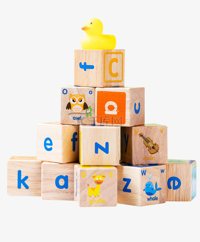 儿童节玩具积木字母益智