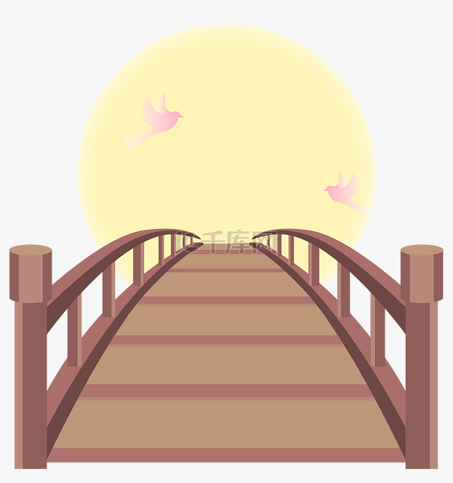 月下独木桥