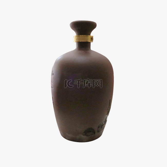 中式陶器白酒瓶