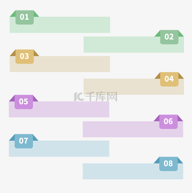 项目符号数字编号图标