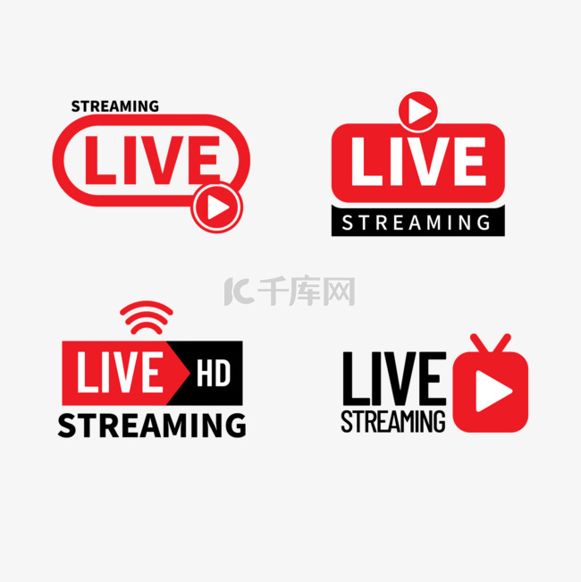 live streaming直播播放框