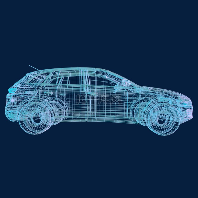 未来科技数据图表汽车