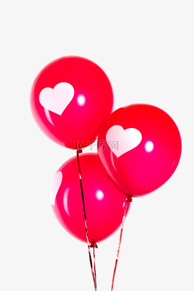 情人节爱心气球