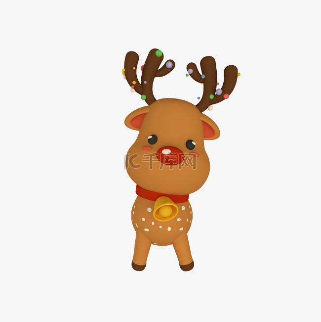 圣诞节圣诞麋鹿