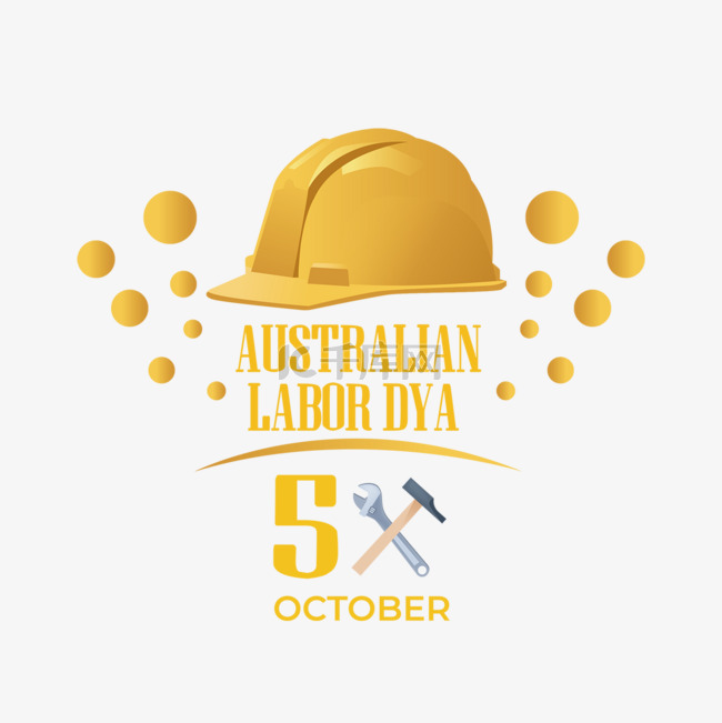 安全帽澳大利亚劳动节