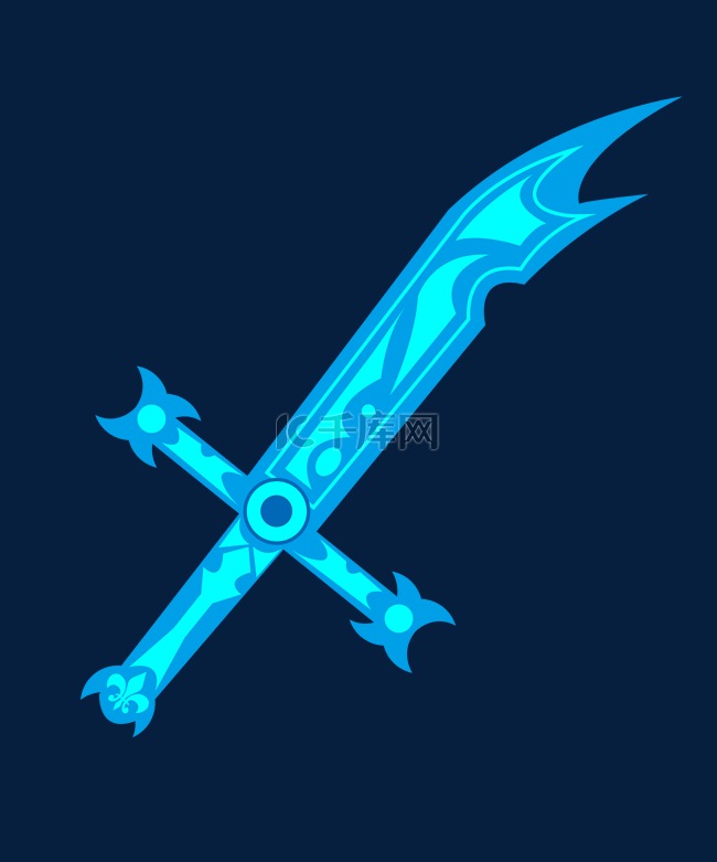 蓝剑游戏兵器宝剑