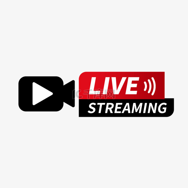 live streaming按键播放框