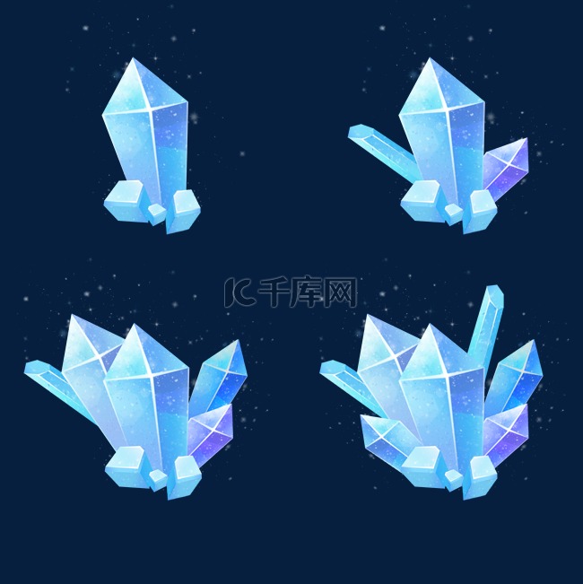 水晶蓝宝石