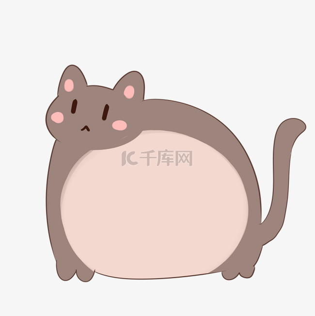 小猫边框