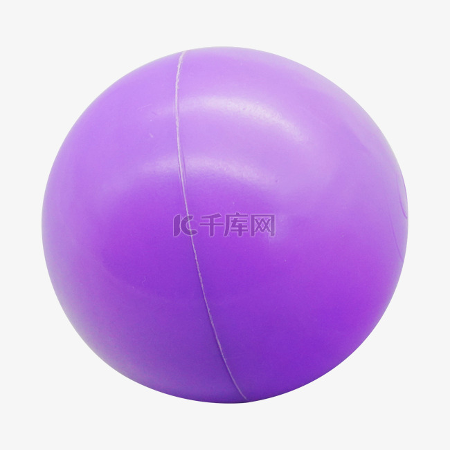 紫色塑料海洋球