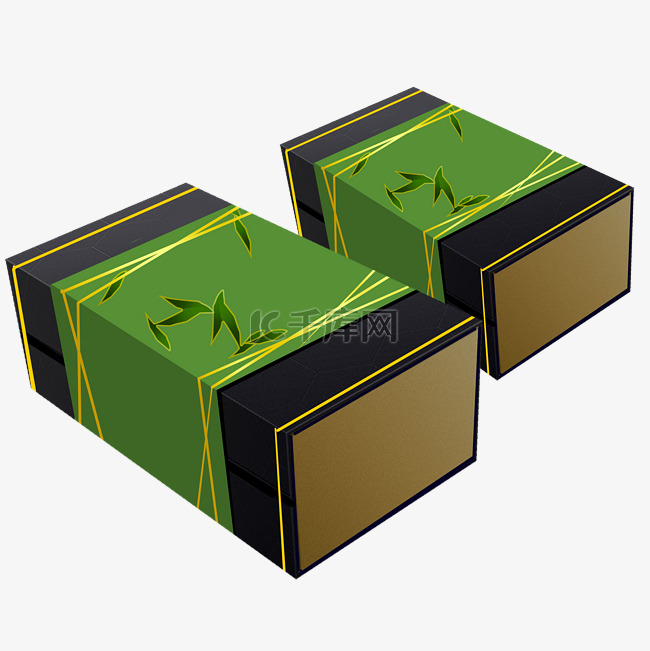 绿茶茶叶包装盒