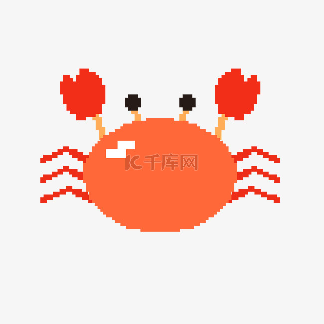  红色螃蟹 
