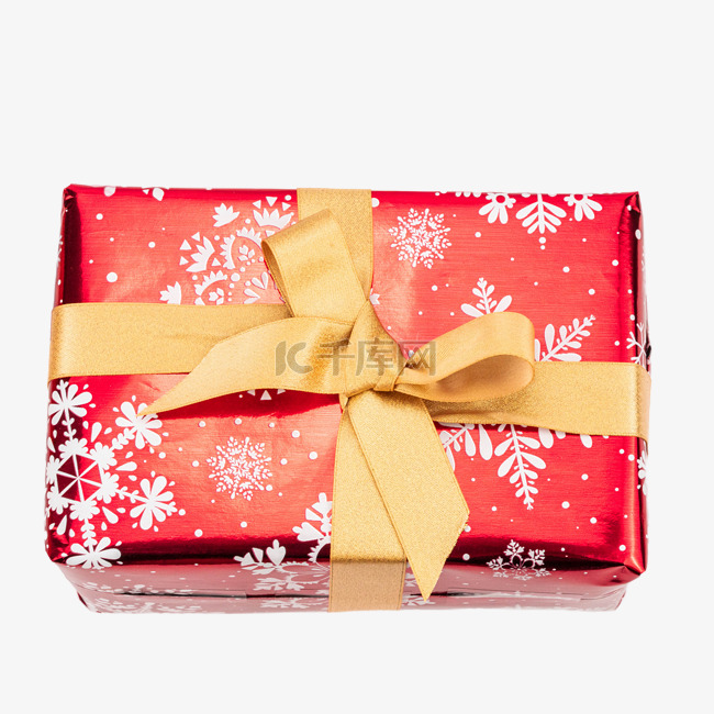 圣诞雪花礼物盒