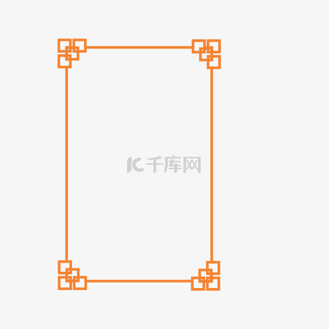 中国风线条经典装饰