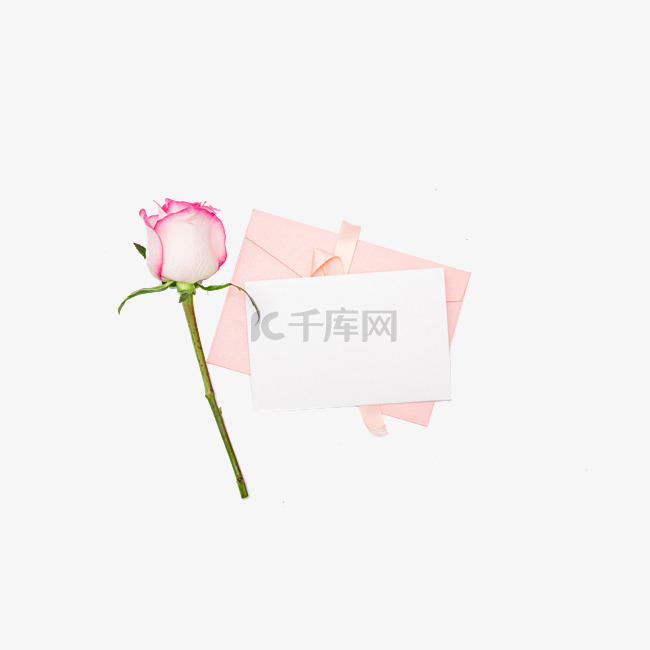 女神节玫瑰花和贺卡