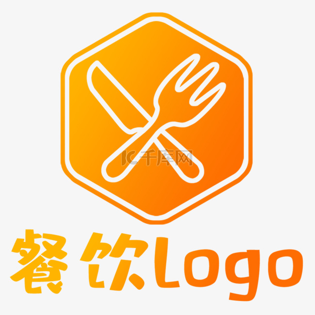 黄色简约LOGO