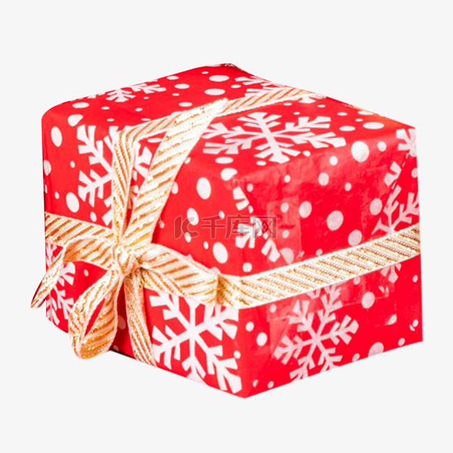 圣诞节红色礼盒