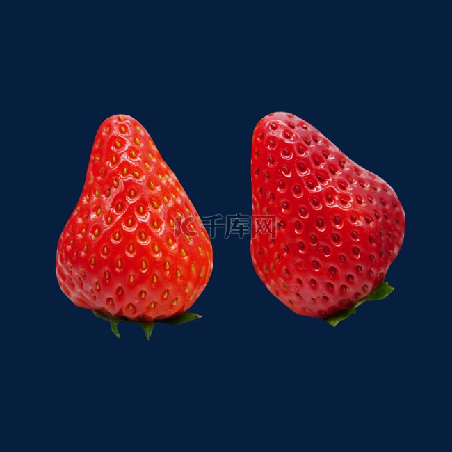 美味水果红色草莓果