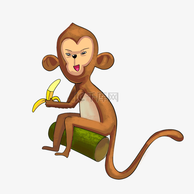 动物猴子香蕉
