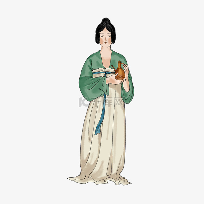 古代唐朝奴婢侍女