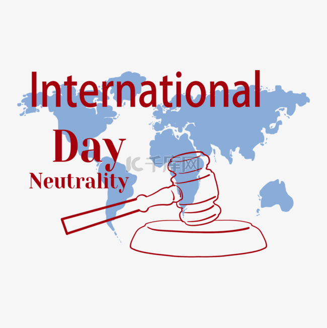 international neutrality day简单元素
