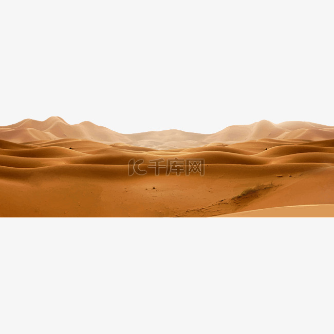 沙漠山丘
