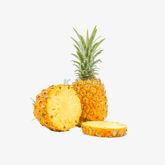 黄色菠萝水果