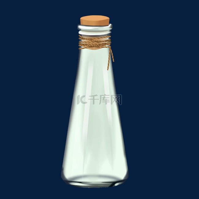 透明玻璃瓶子