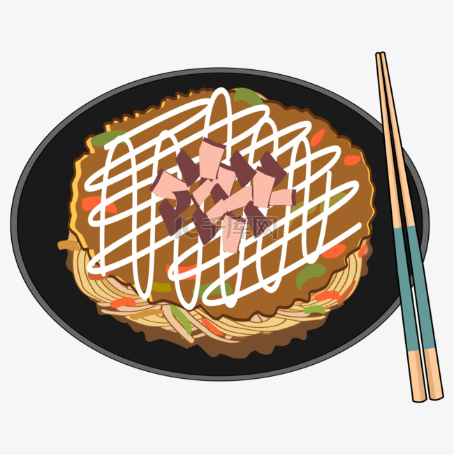 一人食日本okonomiyaki