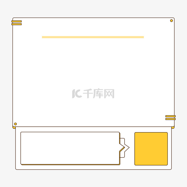 课程简约介绍边框