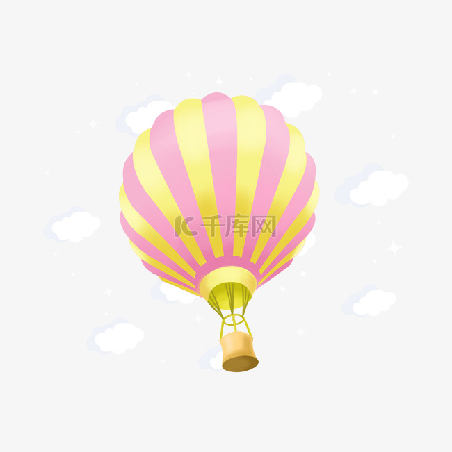 漂亮的热气球