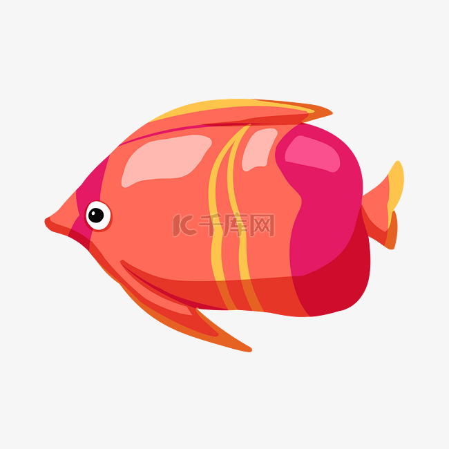 红色小鱼装饰