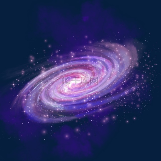 紫色扩散雾状宇宙galaxy星系