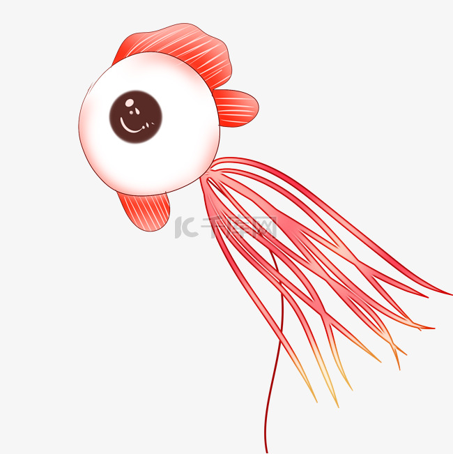 大眼睛金鱼风筝插图