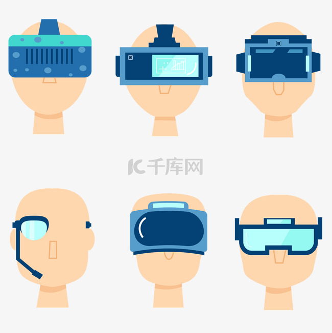 现代科技VR眼镜