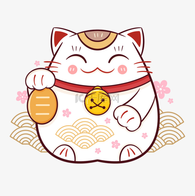传统装饰日本卡通招财猫