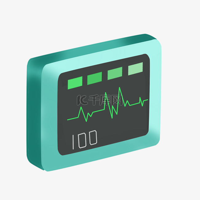 绿色血压仪仪器