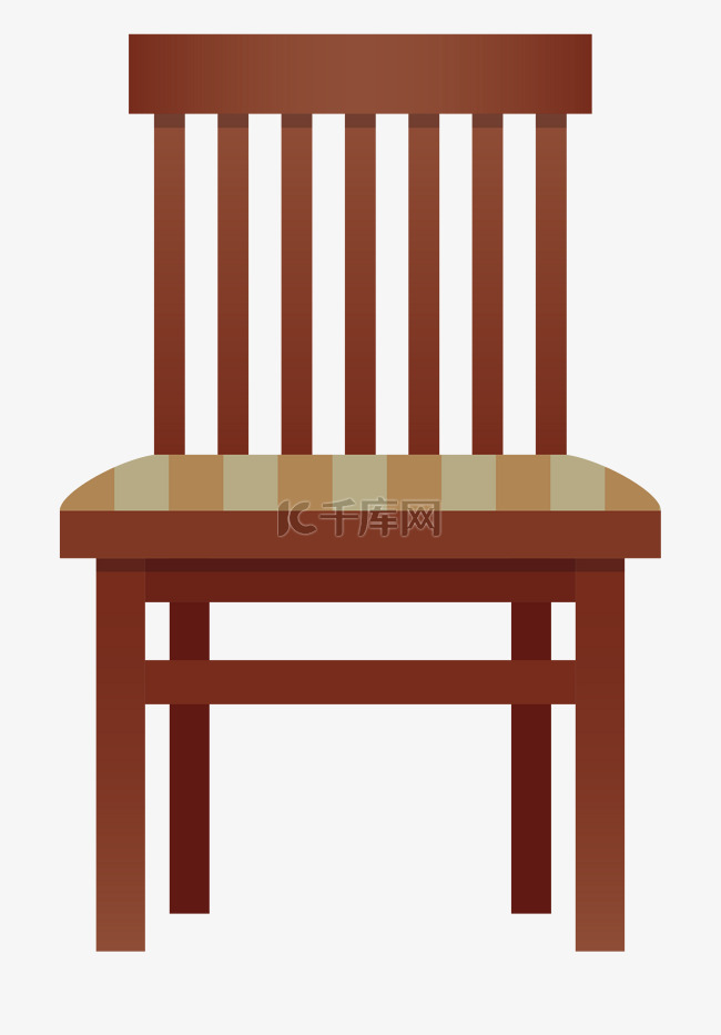 红木靠背椅子插图