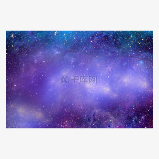 紫色星空宇宙星空