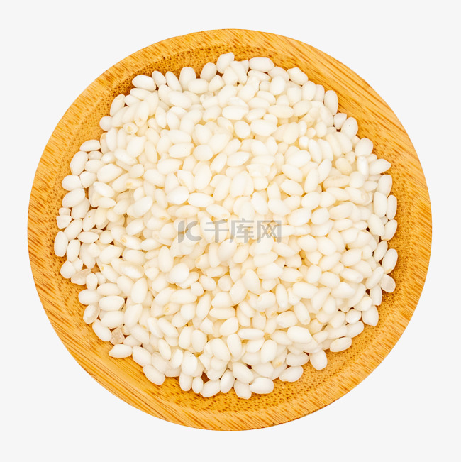 白色粮食糯米