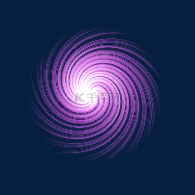 紫色螺旋炫光