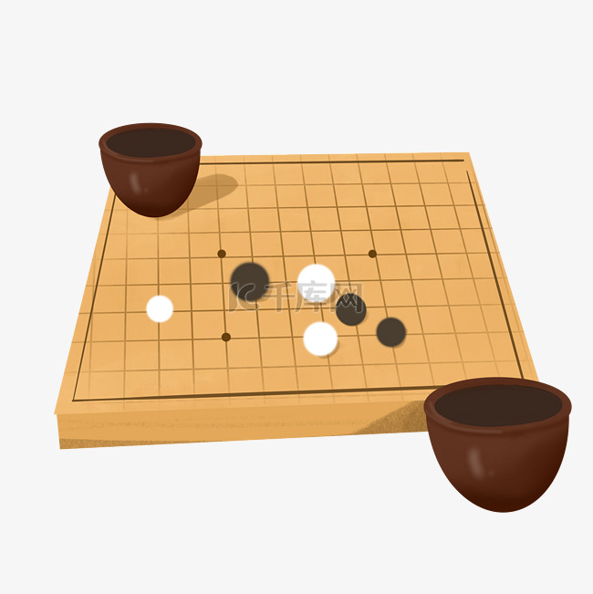 下棋黑白棋子