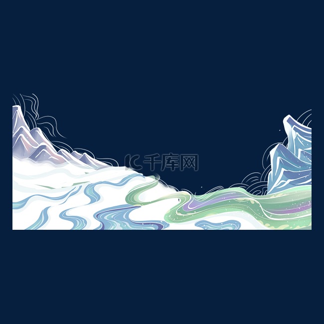 小雪梦幻场景