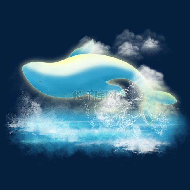 梦幻梦境鲸鱼