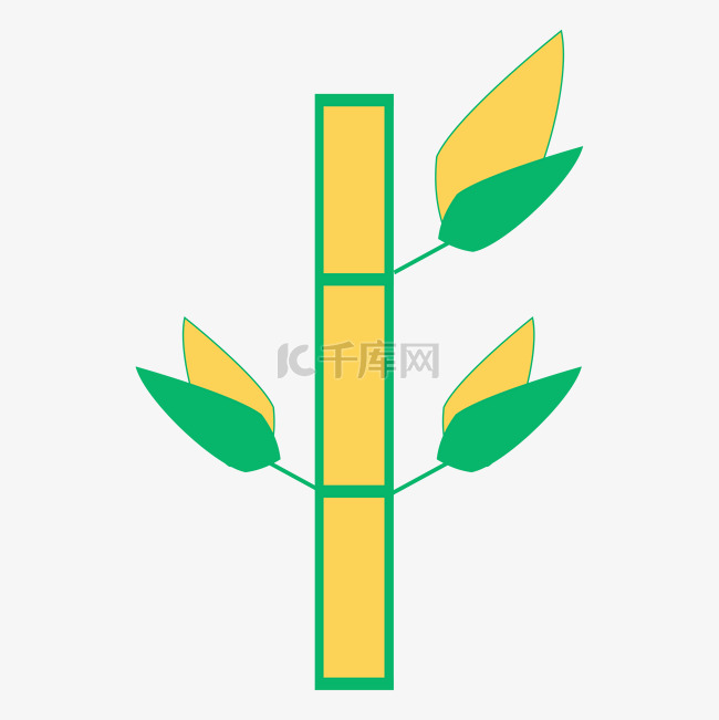  植物竹子 