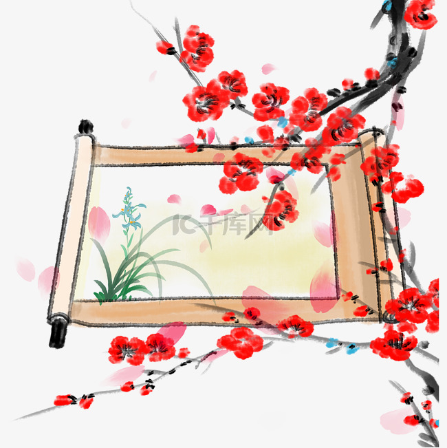 書畫卷 梅花圖 墨花墨禽——梅卷》 - 书刊- 荣宝斋官网