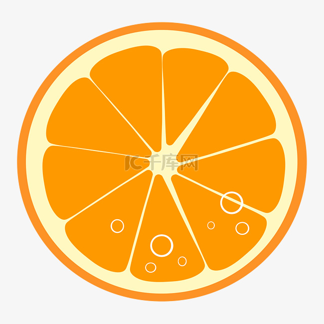 矢量新鲜柠檬橘子水果素材