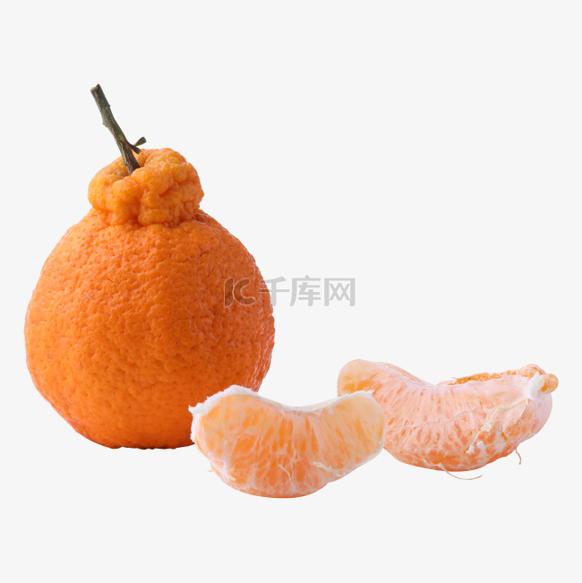 橙色橘子
