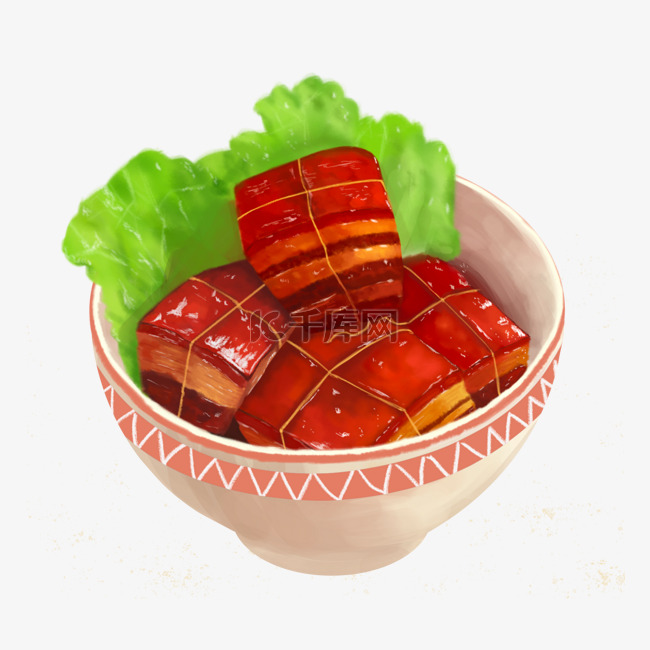 杭州地道美食红烧肉