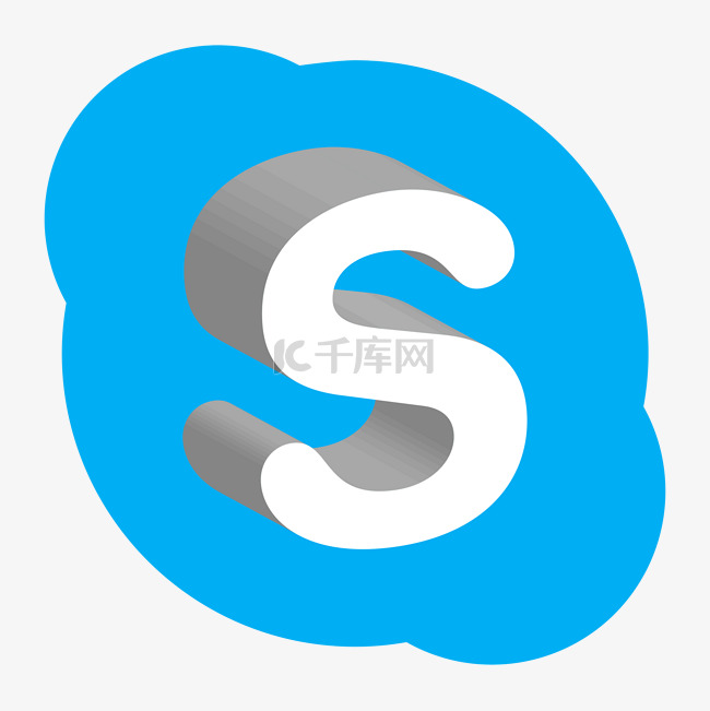 Skype标志图标